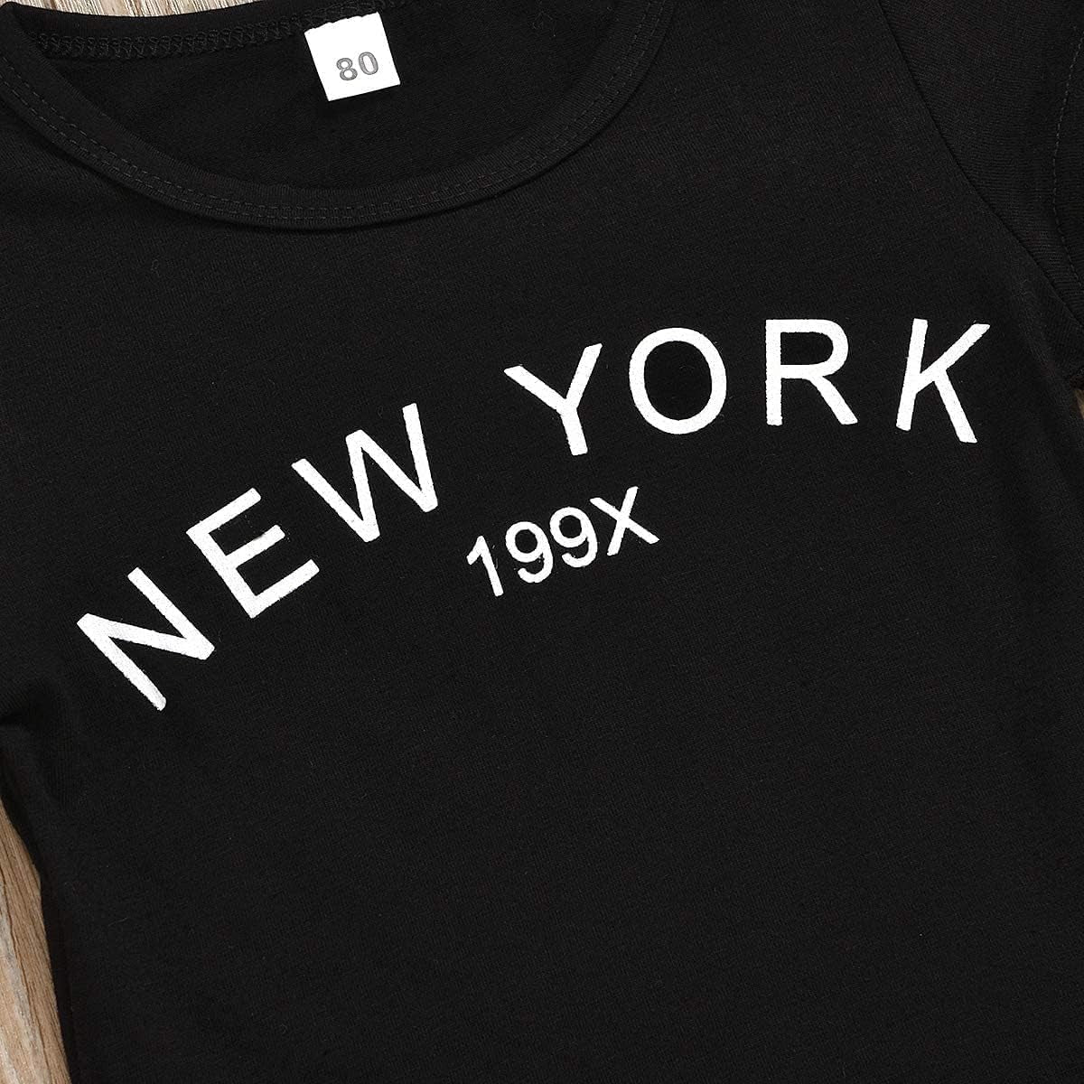 Toddler Baby Girls Camouflage Outfit Black Letter Tops Shirt + Denim Skirt Dress Shorts Summer Two Piece Clothes Set