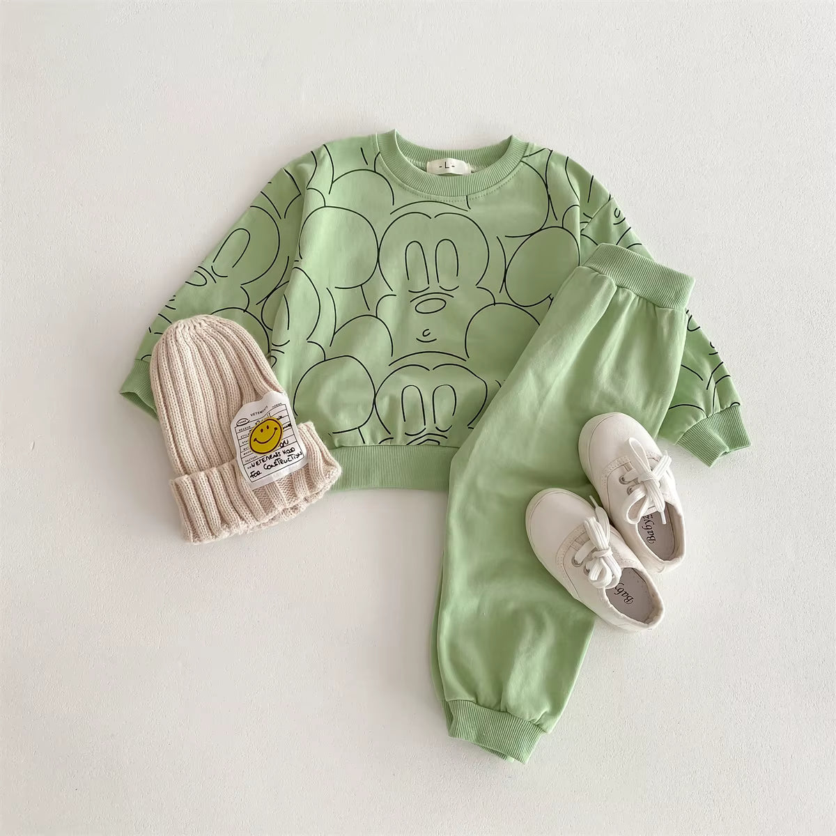Minimood – Summer Tracksuit Set for Babies (T-Shirt & Shorts)