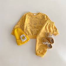 Minimood – Summer Tracksuit Set for Babies (T-Shirt & Shorts)