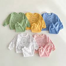 Minimood – Summer Tracksuit Set for Babies (T-Shirt & Shorts)