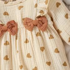 Sweetheart Days – Baby Girl Summer Cotton Jumpsuit with Bowknot & Love Print
